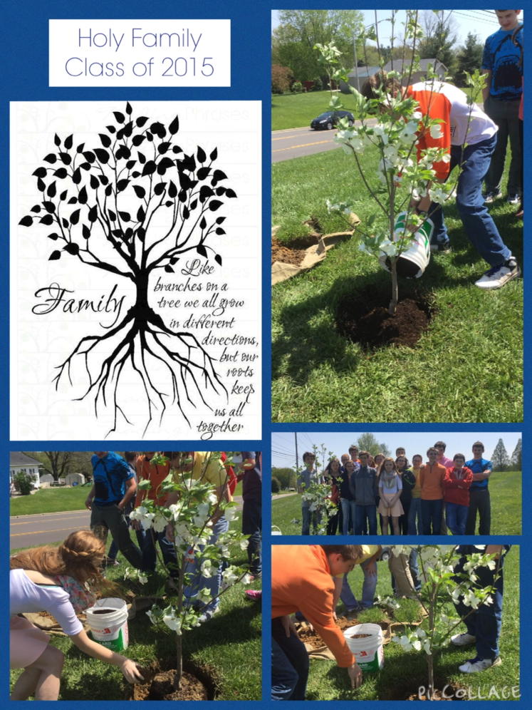HFS_owls's tweet photo. HFS Class of 2015 planted their roots as we celebrated Earth Day.  May you grow in God's love always! http://t.co/tOn2tdqiJF