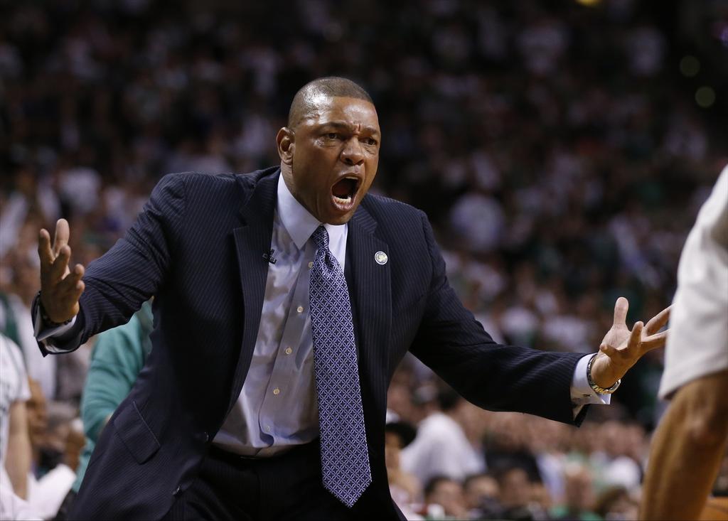 BLKAtticusFinch's tweet photo. Doc Rivers signature move. #ForeverComplaining http://t.co/LrLQI7NslI