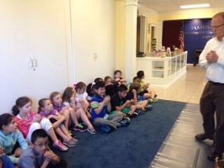 Hunter_SES's tweet photo. We had a great time at the James K. Polk site. http://t.co/veXpKeXtHt