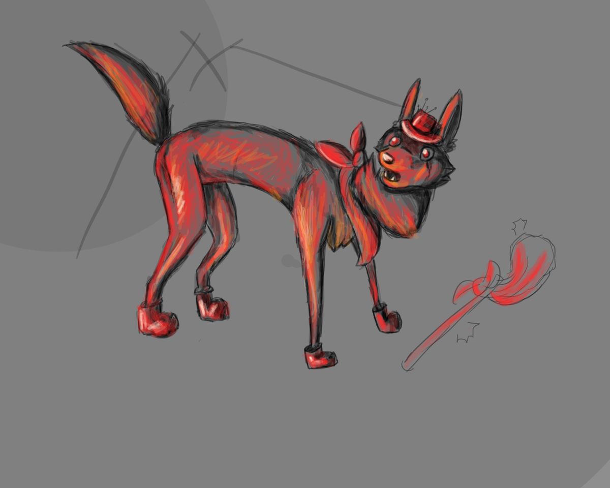 Haxorua_'s tweet photo. #thsdt More light onto a cartoony style character. Needs more work on the light though http://t.co/2c7d76fwB1