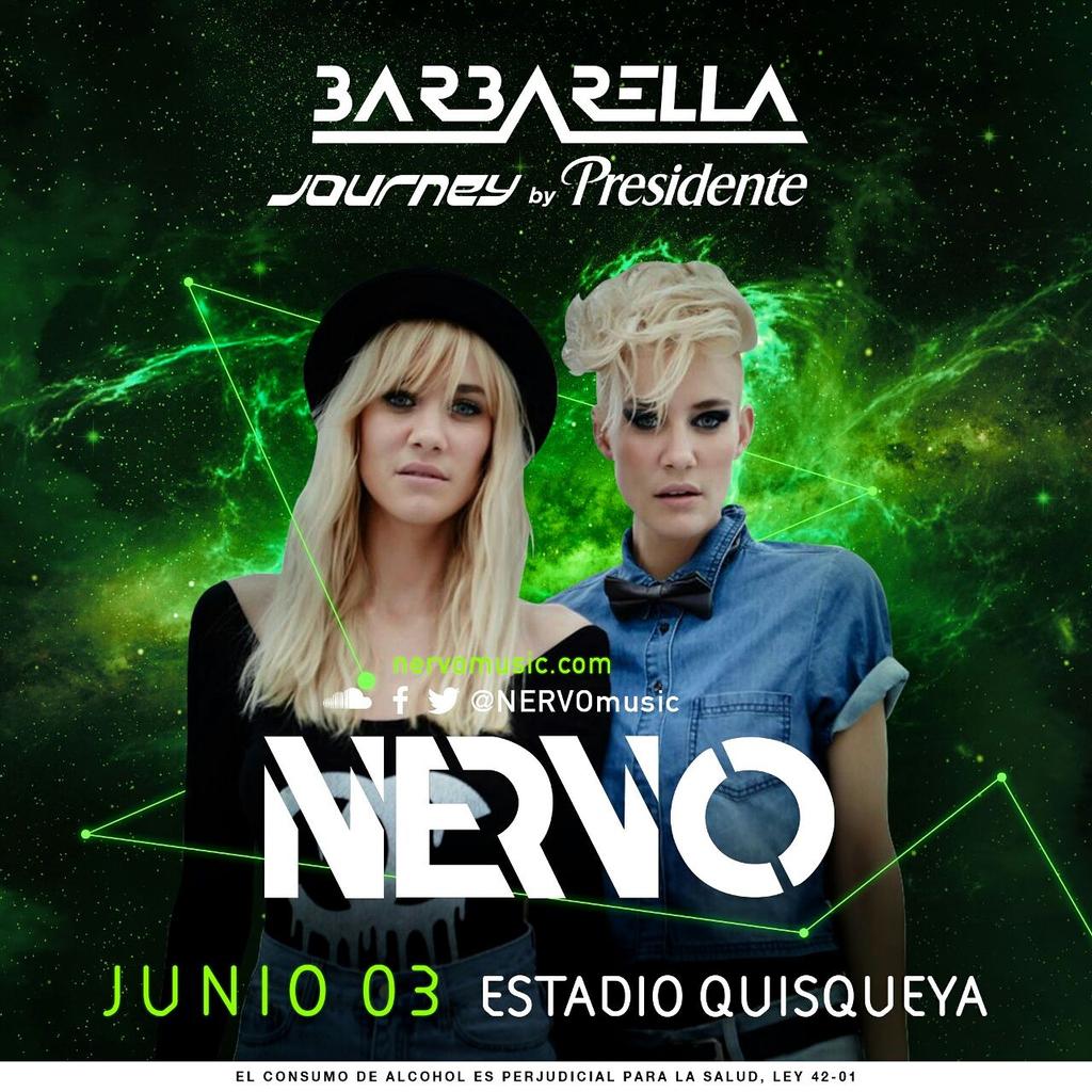 CervPresidente's tweet photo. Dobles beats con las gemelas! Nervo se sentirá al máximo en #Barbarella2015 http://t.co/cfrxcWNrVb