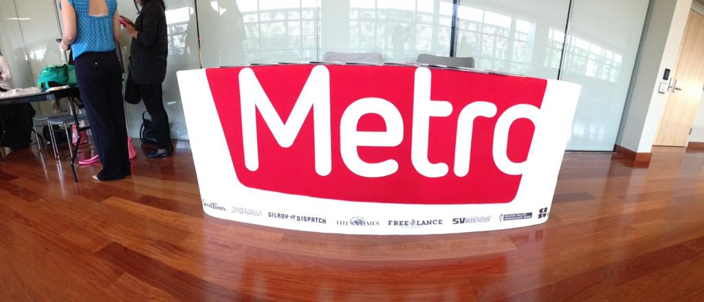 iNatty's tweet photo. Just finished tabling at #TurnUpYourComm Job and Internship fair for @metronewspaper. How cool was that? #Chills http://t.co/Qn87QghKuG