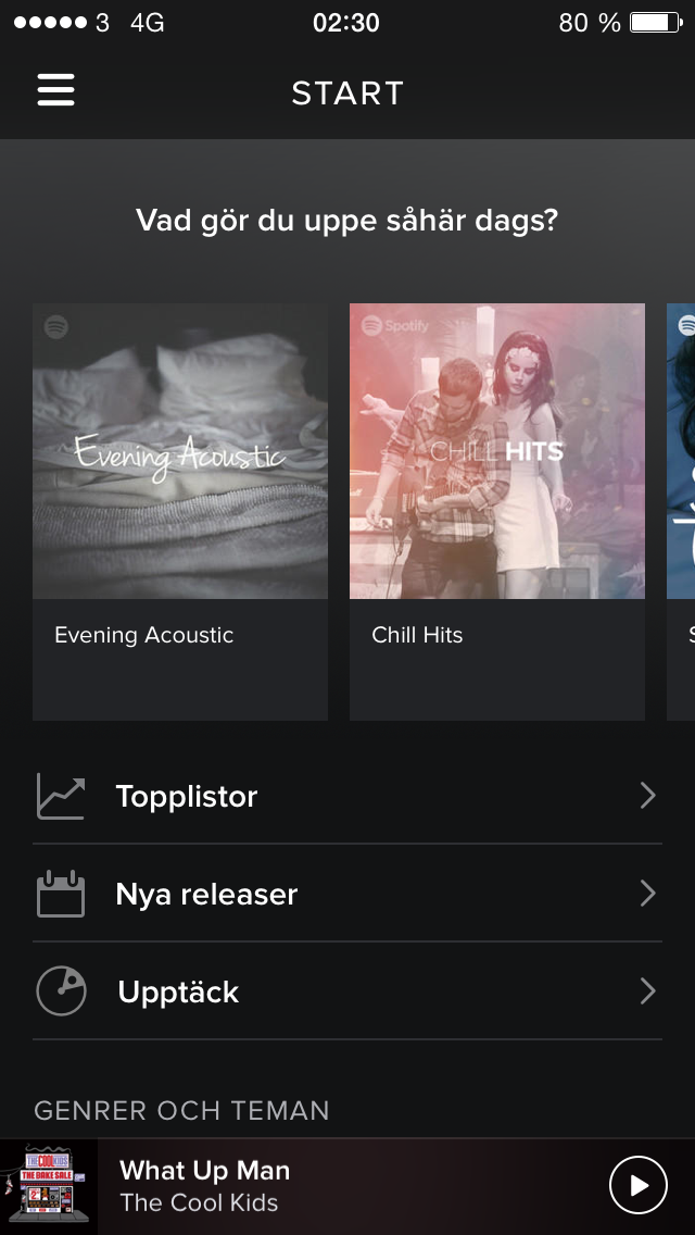 Sköt dig själv spotify.