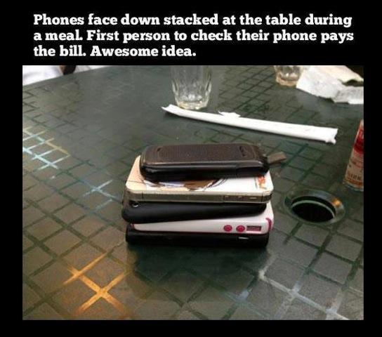 Valvira's tweet photo. Try not looking at your cell phone for the rest of the evening!  It's a wonderful feeling to resisit! http://t.co/mn1EnUMRrT