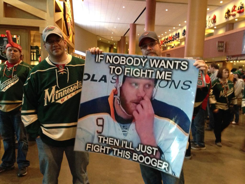 Dave_Schwartz's tweet photo. Minnesota Nice.. Hockey style. http://t.co/fWzzLXzJHX