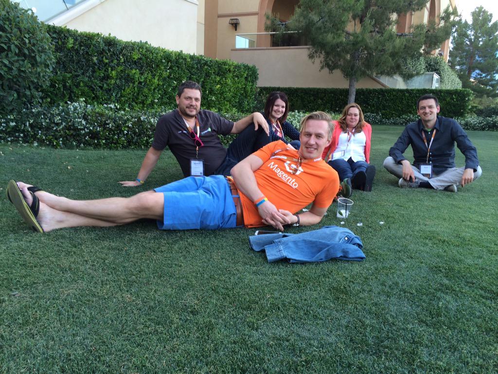 _Talesh: What a sexy bunch! #MagentoImagine @guido @ignacioriesco @sherrierohde @magentogirl @aronstanic http://t.co/cjC4mzNYY1