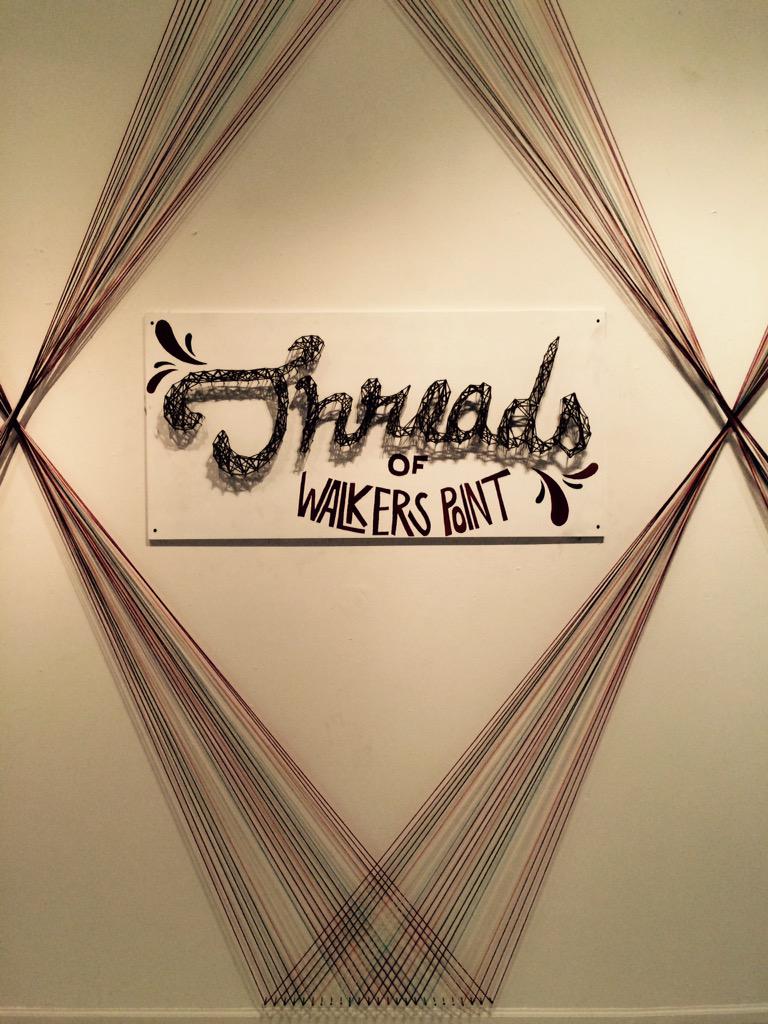 ThreadsOfWP's tweet image. Friday... #WeavingWalkersPoint