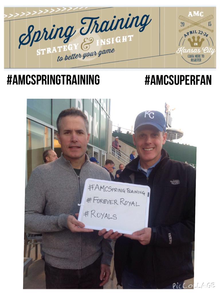FHLBankTopeka's tweet photo. RT! #AMCSpringTraining @CentrisFCU CEO Steve Swanstrom and CFO Tom Huston #Royals Superfans. http://t.co/3rsuAQbgv4
