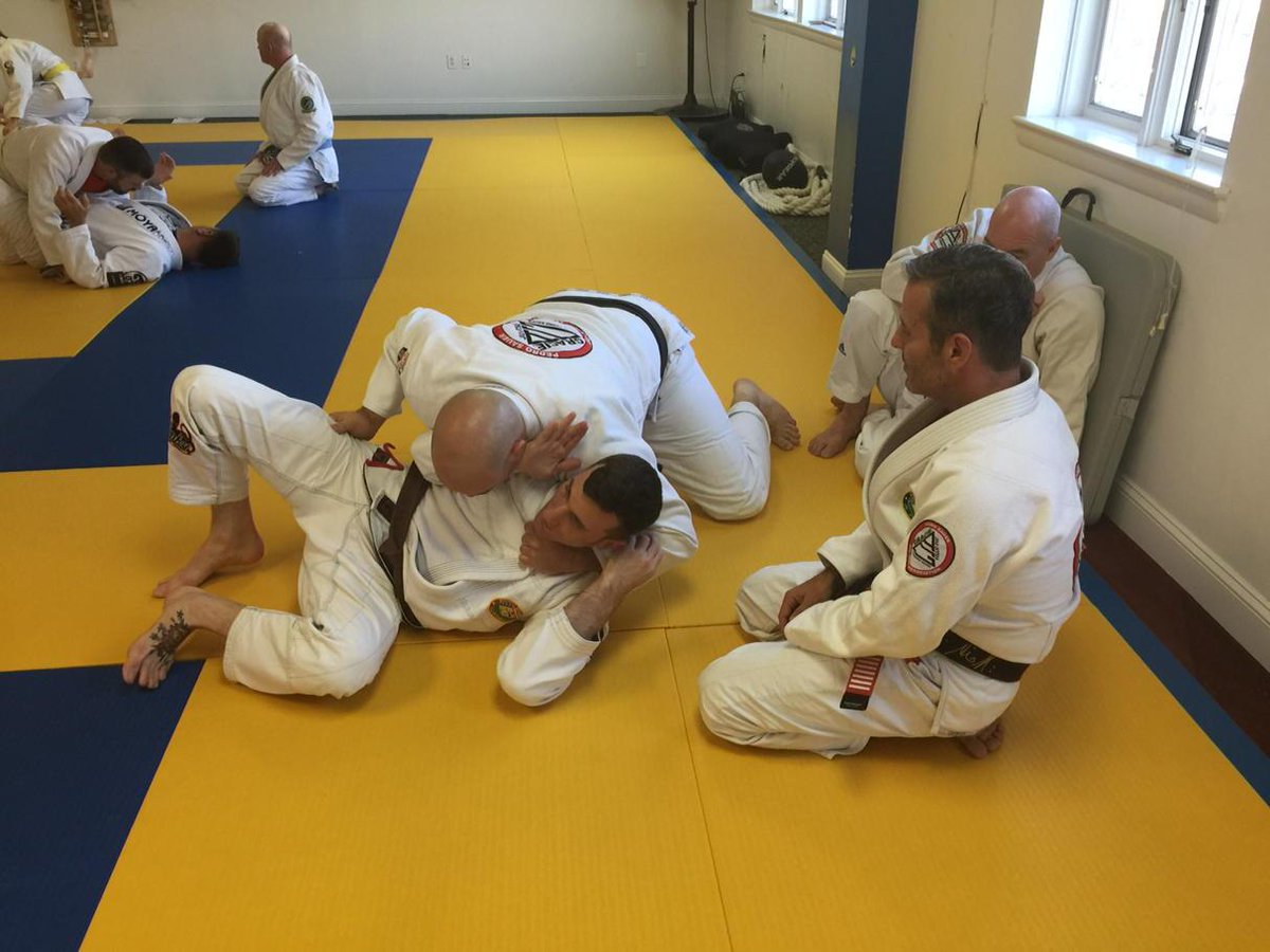 Master Sauer with Dave, Mike, and Steve.