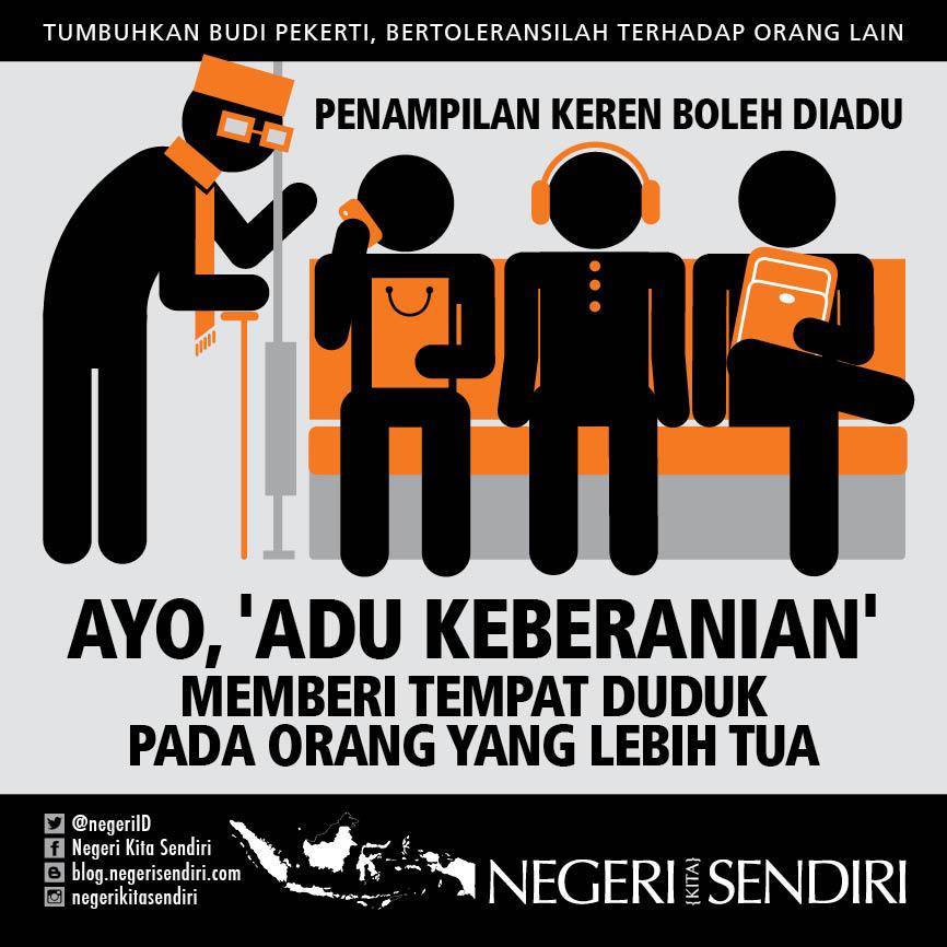 Bertoleransi kepada sesama. Ayo, 'adu keberanian' :D