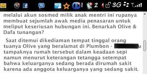 siolive_36's tweet photo. ka Olive S.Pd @siolive_ #siolive_ &amp; ka @dafahadiningrat ...berita seru ini http://t.co/3Byjn6RGET