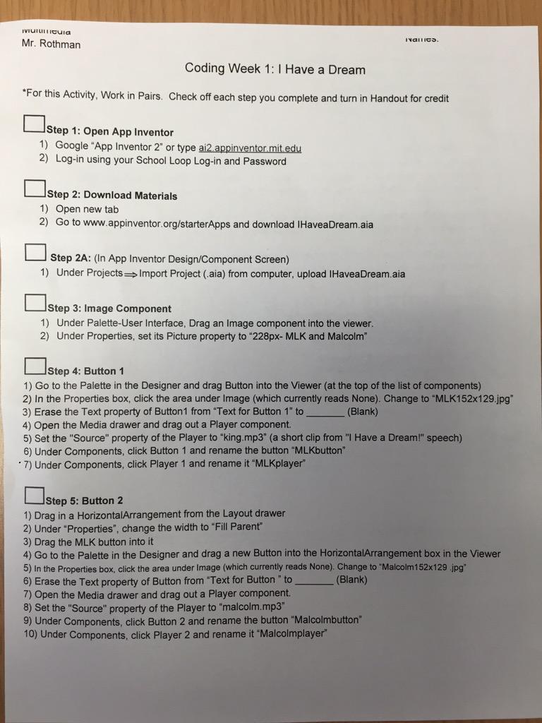 BTwarek's tweet photo. Mr. Rothman helps #STEAM teachers learn to teach AppInventor to create real Android apps. @sfusdedtech @SFUSD_iSTEM http://t.co/9Qdv3OSvXq