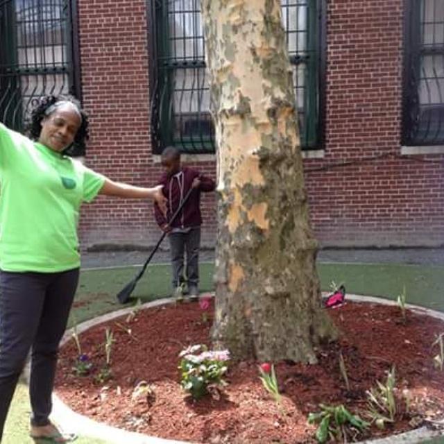 toonstosave's tweet photo. Celebrating Earth Day 🌍 cleaning & Planting with the science teacher Ms.Ford #Ps273 #uft @BrianUFT #EarthDay #abc7ny http://t.co/CwgzfToRvW