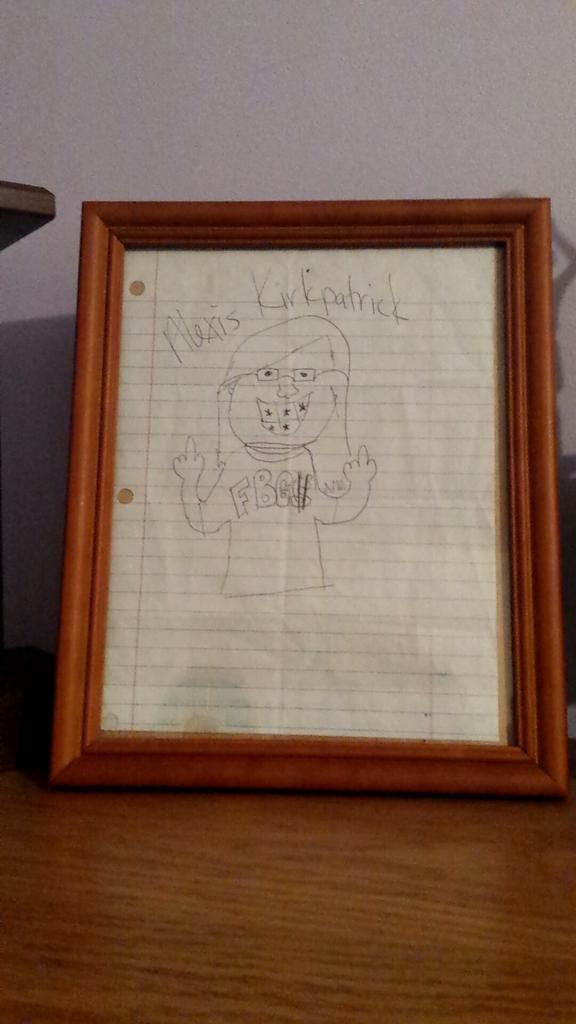 Kpark2015's tweet photo. @AKirkpatrick17 well. ๐ #itsframed thanks to #oomf http://t.co/TjWZzxf60z