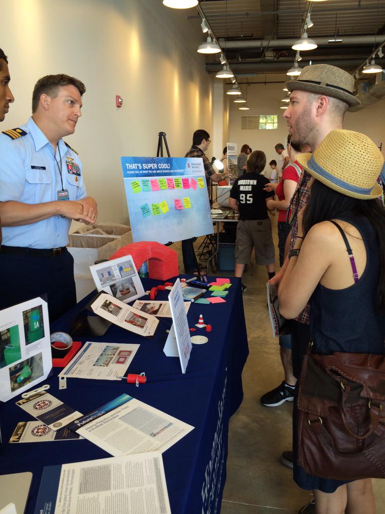 IdeationCOP's tweet photo. We saw 22 gov agencies + 3k attendees @DCmakerfaire • Excited for 1st-ever @natlmakerfaire! #govmakes #NationOfMakers http://t.co/1PPep1f9Hi