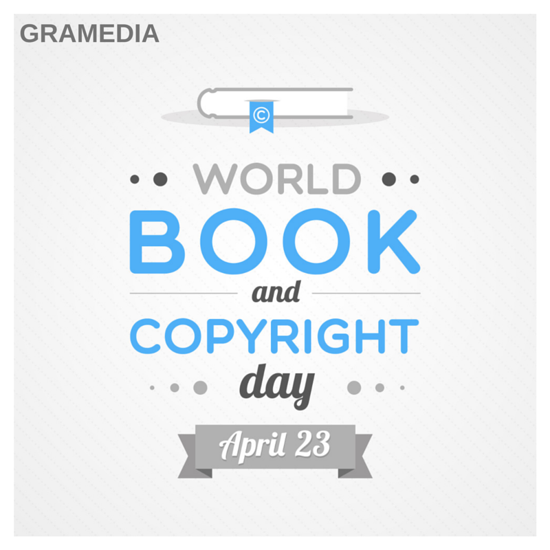 gramedia's tweet photo. Booklovers tau nggak hari ini hari apa? hari ini adalah Hari Buku &amp; Hak Cipta SeDunia!
#booksandcopyrightsday http://t.co/LRNGXno0b6