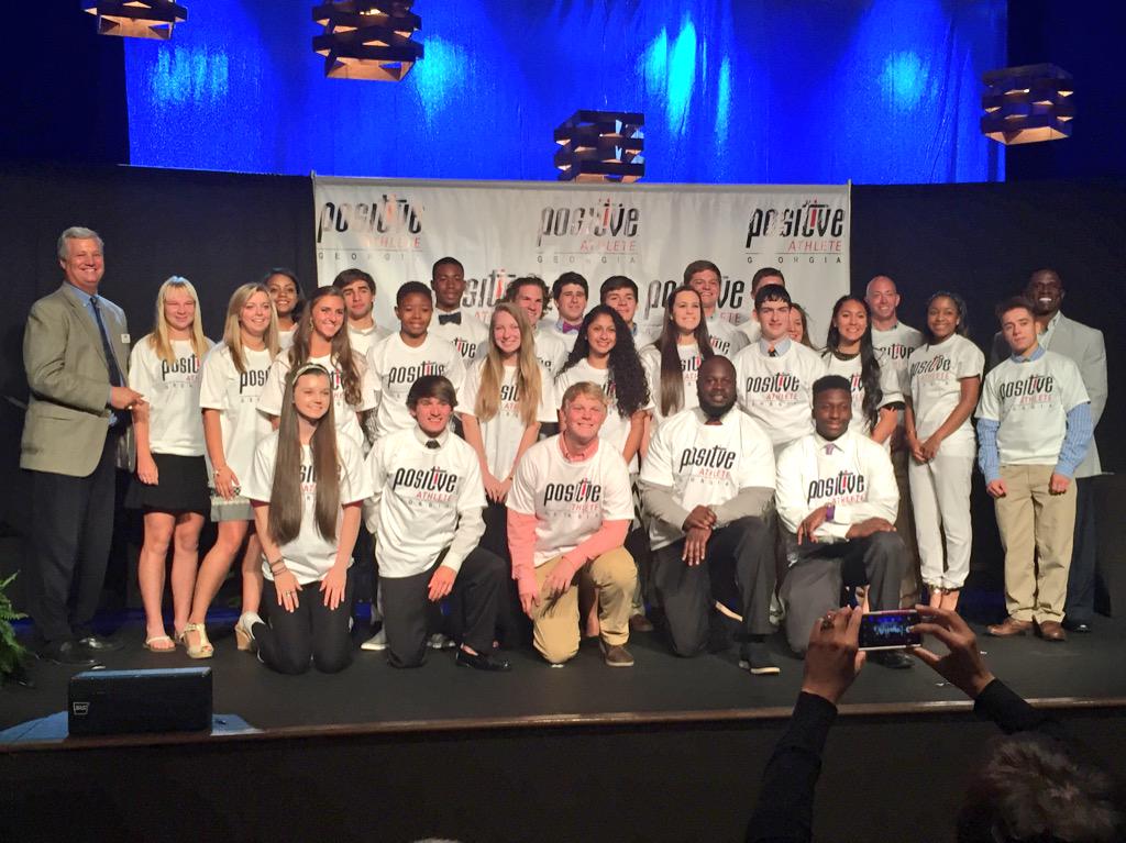 Wheeler_High's tweet photo. Such a good feeling being a part of @CobbSchools &amp; @PositiveAthGA. We ❤️ celebrating Wheeler students. #welovecobb http://t.co/ybMrt2GiNb
