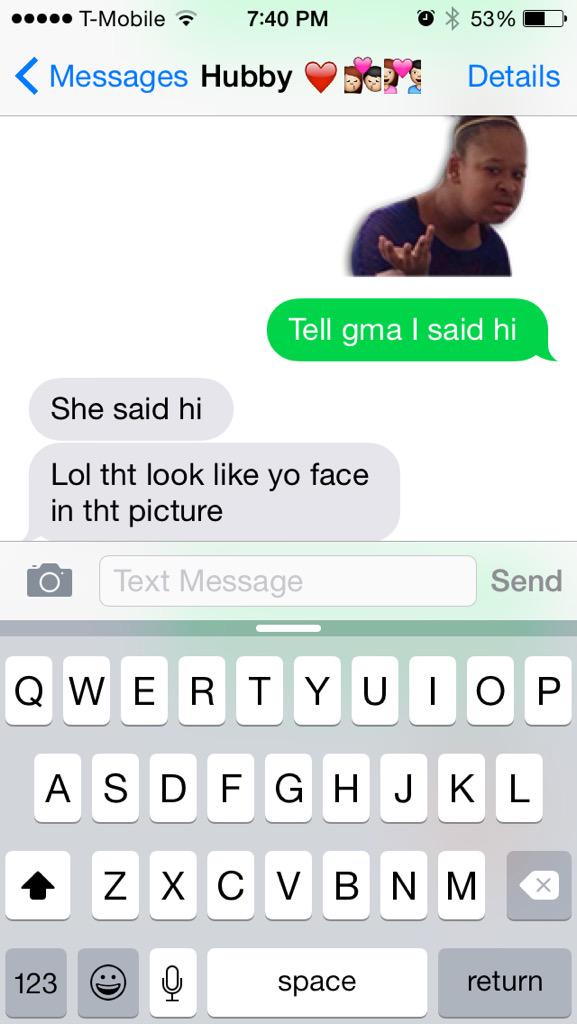 kingmissez's tweet photo. He really tried it lmao 👋 http://t.co/hk2ai7HYN8
