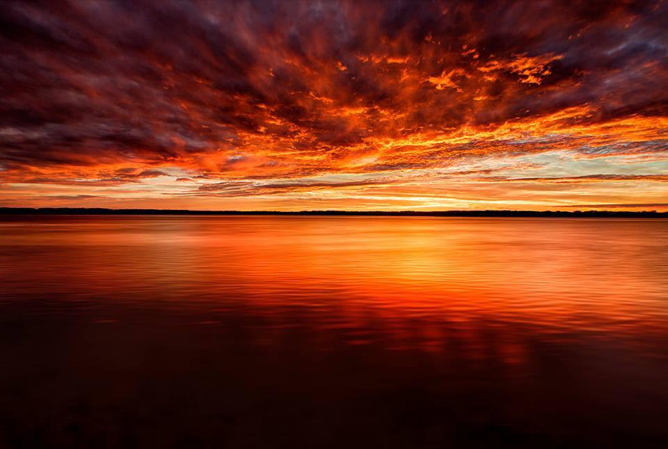 DStrattonPhoto's tweet image. As the sun set the clouds lit up like something out of a dream along the Wilmington River just south of Savannah, GA