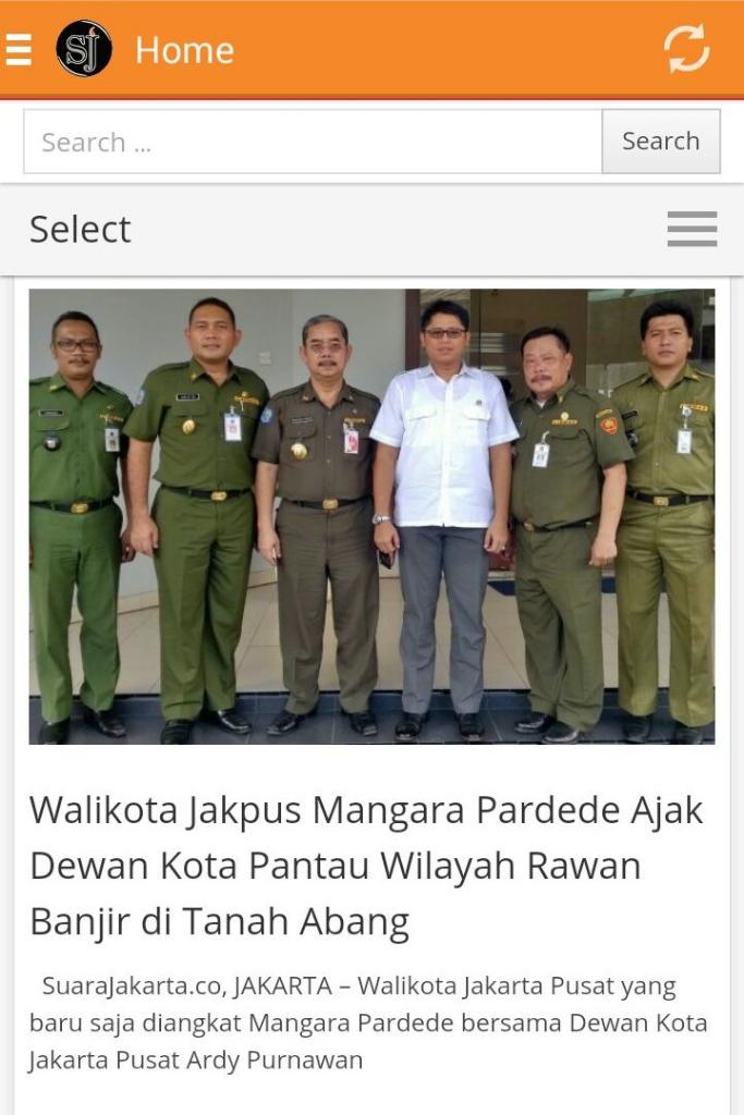 Ardy Purnawan Sani #DewanKota #Jakpus pantau wilayah rawan banjir di Tanah Abang | <a href="/SuaraJkt/">SuaraJkt</a>  suarajakarta.co/news/walikota-…