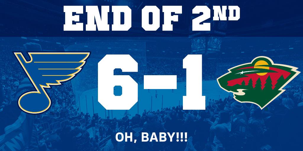 StLouisBlues's tweet photo. Two down. Hang on - we’re getting you some more highlights. #OurBlues #stlblues http://t.co/J4HpRCTvQD