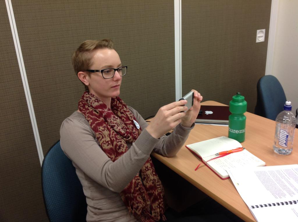 CSUSkyStories's tweet photo. Riverina teachers learning how to post onto the Sky Stories fb page http://t.co/ybCHvKFvnK