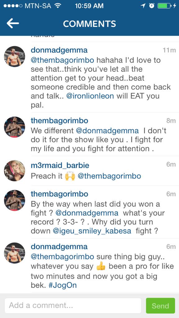 EFCworldwide's tweet photo. .@DonMadgeMMA retaliates to @TheAnswerMMA's predictions on Instagram. Read it here: https://t.co/Y3KiHgOigx http://t.co/ixAWV6XTlJ