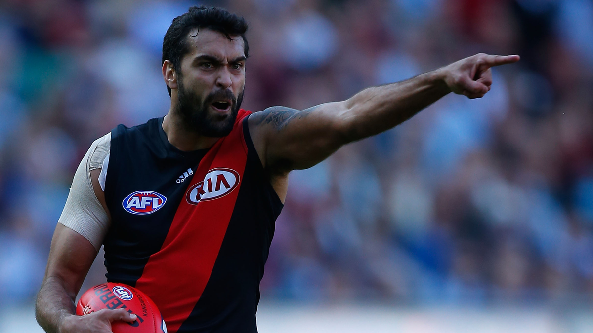 essendonfc's tweet photo. Demps #BackIn for his first game for 2015: http://t.co/w6p8jWMb1J. Hirdy brings you this week's team. #DonTheSash http://t.co/BaCjKPqEwF