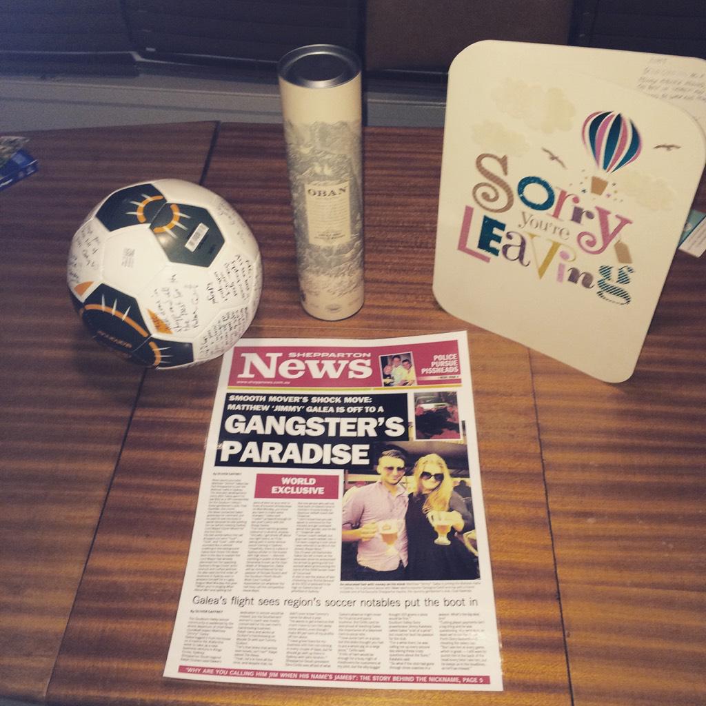 The gifts were different class, too!