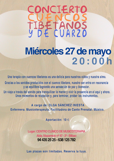 Concierto 27 de Abril #cuencostibetanos OLGA SANCHEZ