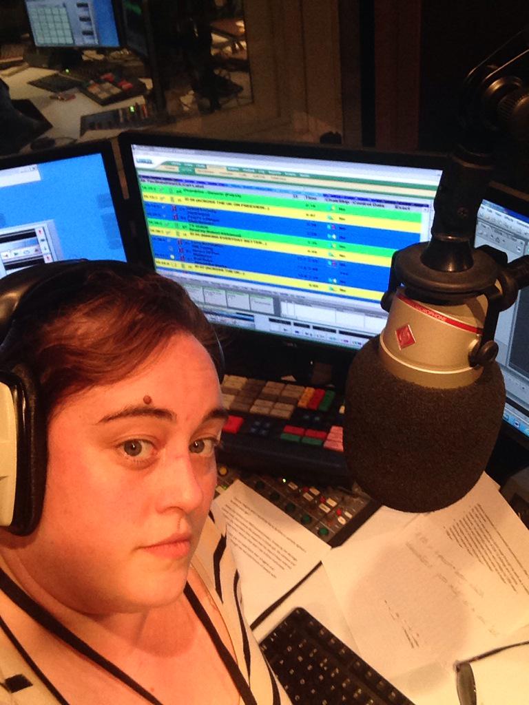 CelebrantFiona's tweet photo. @insightradio thank you so much for showing us the radio ropes. I'd forgotten how much fun buttons are! http://t.co/t3fNBgUOOf