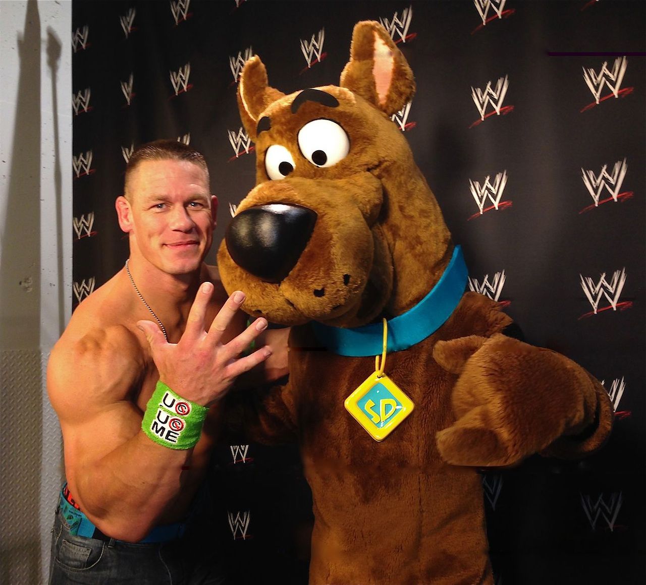 John Cena was known as \"The Prototype\" during his early matches. So happy birthday Proto! 