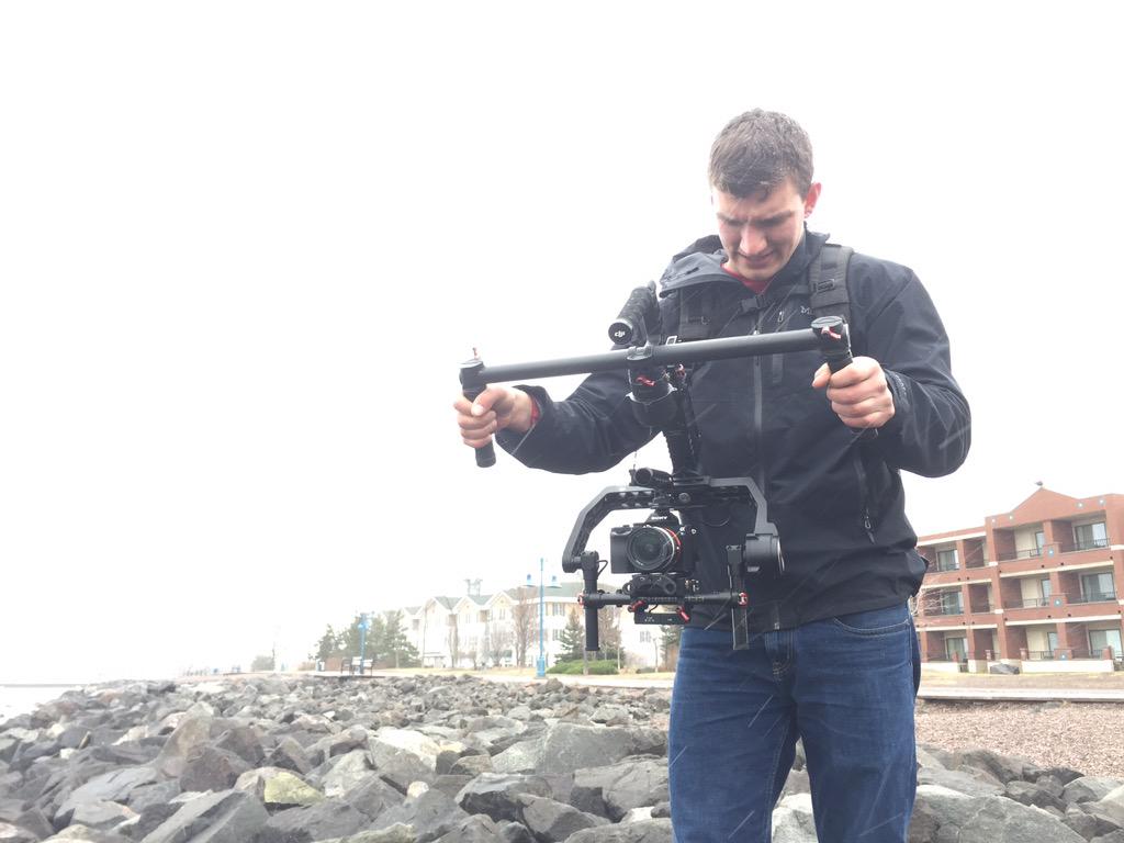 levelvisuals's tweet photo. Trying out the #a7s on the #dji #ronin ...more to come! #TeamMedia http://t.co/Fk5HwgWCYV