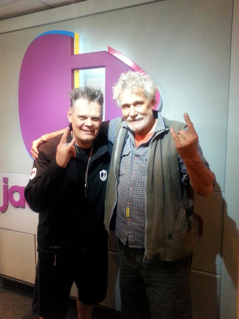 BarneySimon's tweet photo. What a legend and what a clever man! Thanks for a great interview Ian Roberts! Jaaaaa boet! @jacarandafm http://t.co/BTdZKIhdju