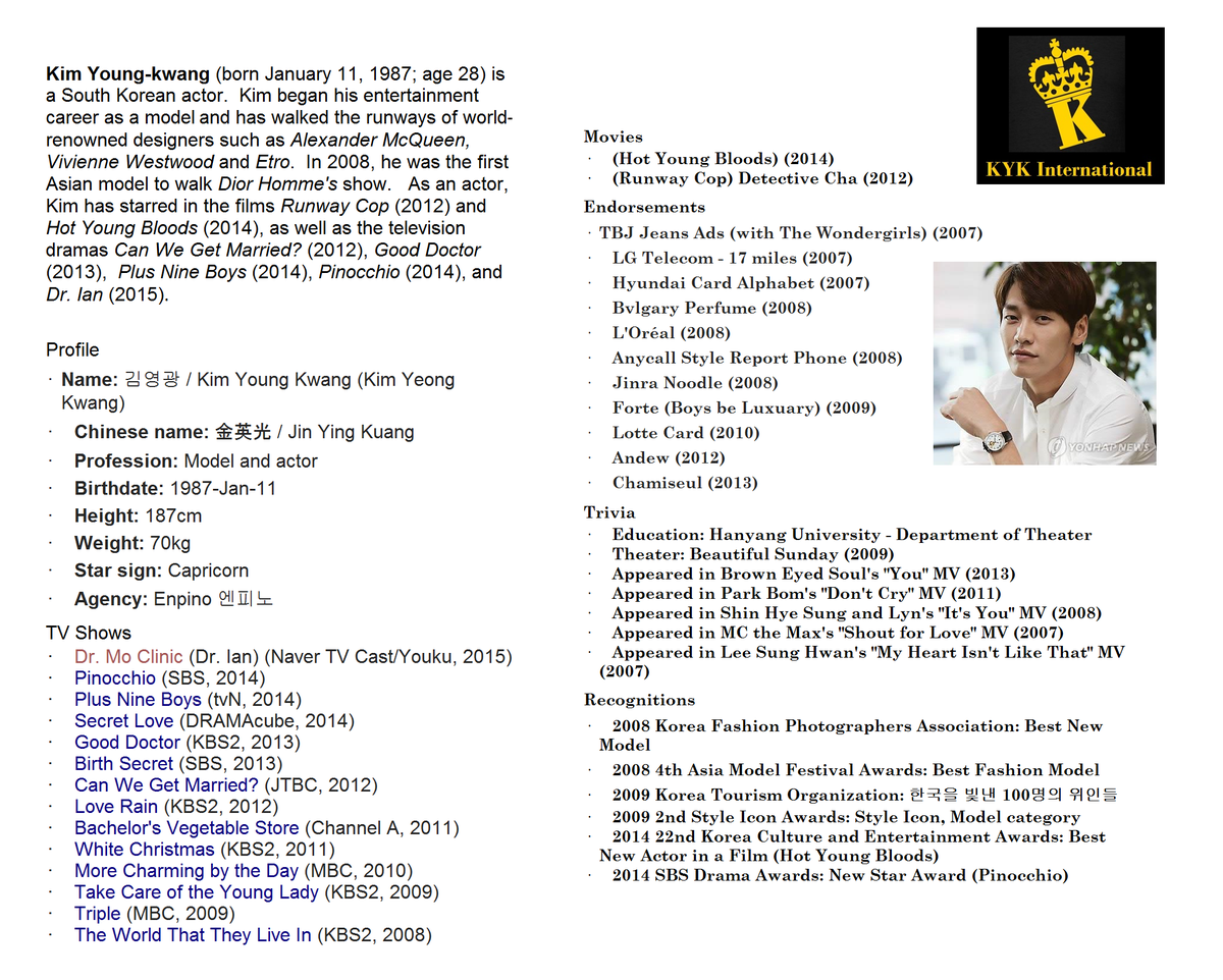 KzersIntl's tweet photo. Getting to Know Kim Young Kwang @aksakfn12 http://t.co/ccA1vzd8rV