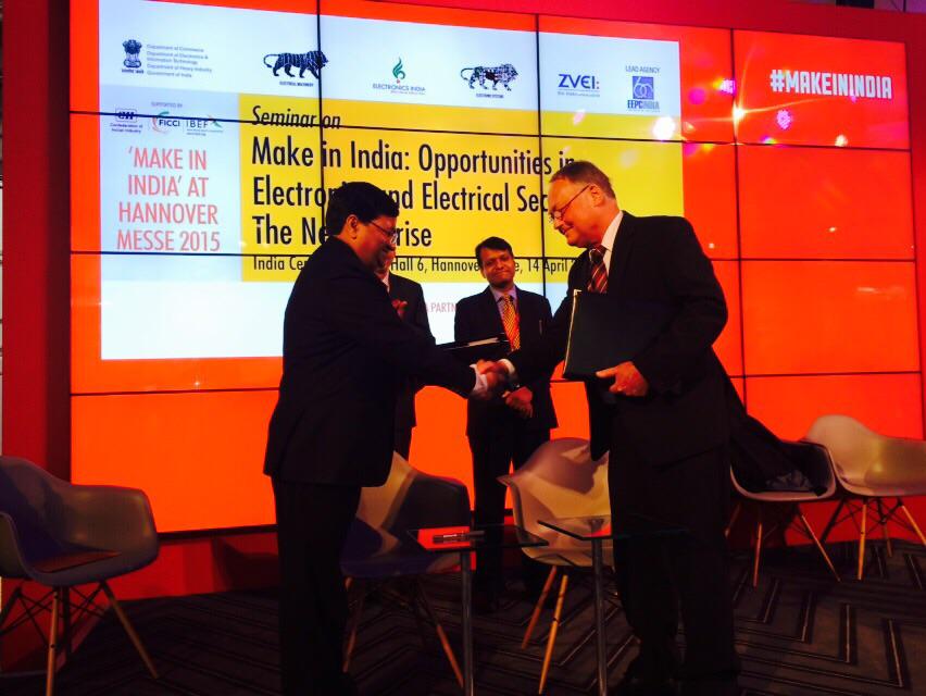 #MakeInIndia's success <a href="/hannover_messe/">HANNOVER MESSE</a>: India signed 2 MoU with Germany &amp; 1 each with Bulgaria, Switzerland &amp; Russia.