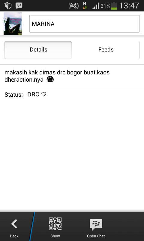 Dheraction_BGR's tweet photo. Sama" marina buat pemesanannya @Dheraction_CLP http://t.co/gfyvwQ7g65