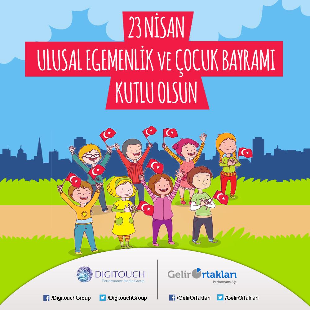 23 Nisan Ulusal Egemenlik ve Çocuk Bayramı Kutlu OIsun!