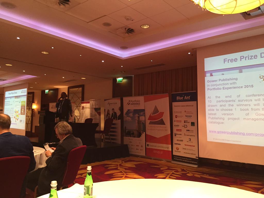 mraczka's tweet photo. @PortfolioExp Conference - we've just started! A lot of good friends around:) #pmot @MaciejBodych http://t.co/a4Yli9ZL3i