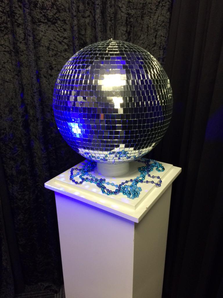 BBC_Connected's tweet photo. They've pulled out all the stops @RLabs - even got #glitterballs! Fancy a dance anyone? #bbcconnected http://t.co/AUab8cHsXs