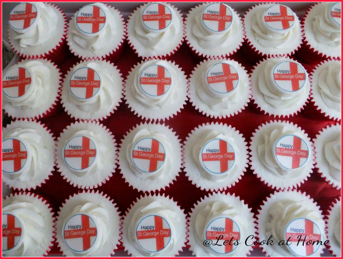 letscookathome's tweet photo. Happy St Georges Day! #baking #StGeorgesDay http://t.co/rDIDczNQ9E