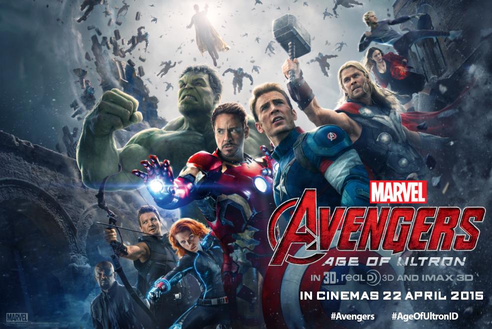 Rasakan Perbedaannya. Avengers: Age of Ultron dalam format IMAX 3D dan Dolby Atmos. bit.ly/1DACUVs