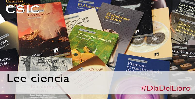 CSIC's tweet photo. Los libros de ciencia también existen #DiaDelLibro #leeciencia http://t.co/bEOCl48NGx