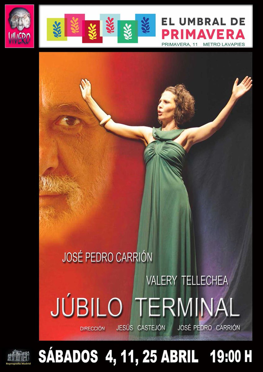 Cuadrando_Act's tweet photo. En @umbralprimavera #JubiloTerminal el sábado con @ValTellechea y en #cines @estefaniamnez con #LaEspinaDeDios http://t.co/IlHzmo8Soe