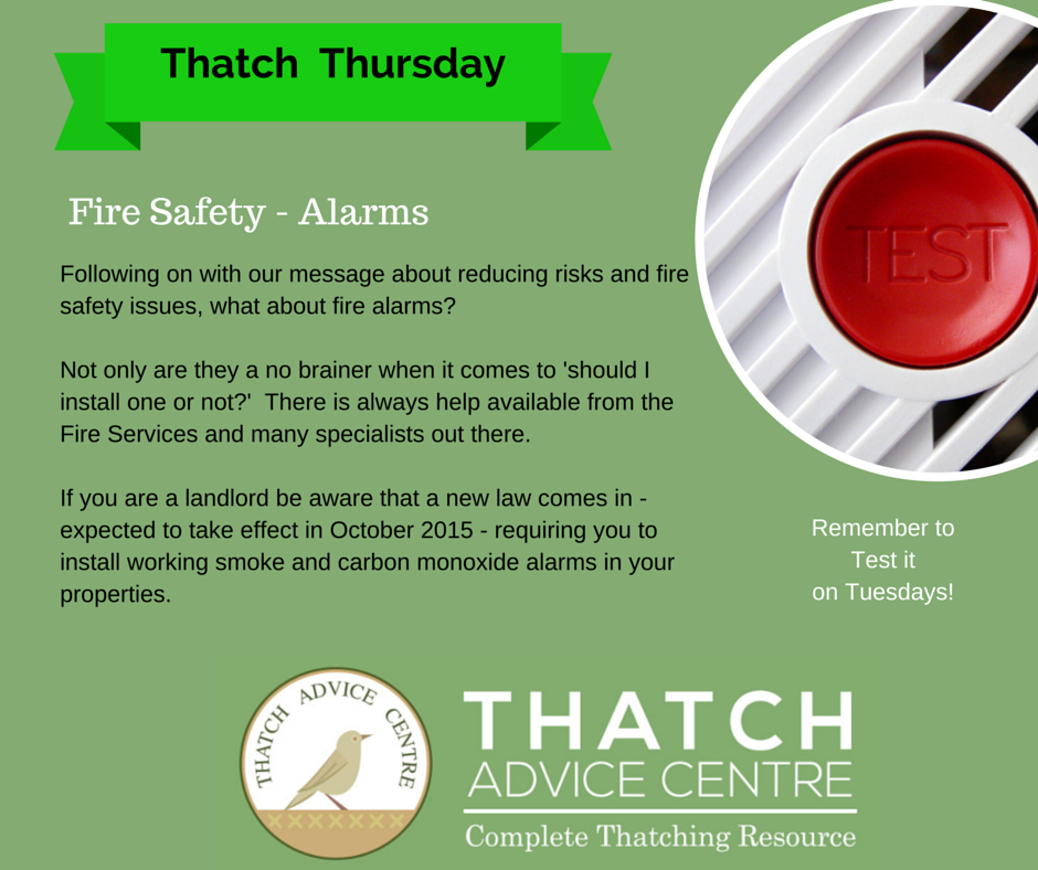 ThatchAdvice's tweet photo. Every Thursday is Thatch Thursday, Useful info tweeted #thatch #thatching #firesafety http://t.co/11EfuTFuJ5