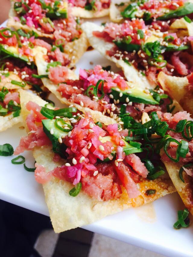 xoadrien's tweet photo. Beautiful 1st night in #Mexico. Tuna tartare tostadas! Gracias @MarivalNVResort y @RivieraNayarit #TMSRivieraNayarit http://t.co/jXF8nFtywM