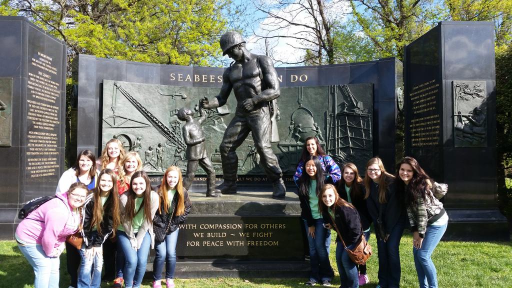 Marcus_RSTeach's tweet photo. #fea2015 TAFE at Arlington National Cemetery :@TAFE_Official http://t.co/C3oRYXBga1