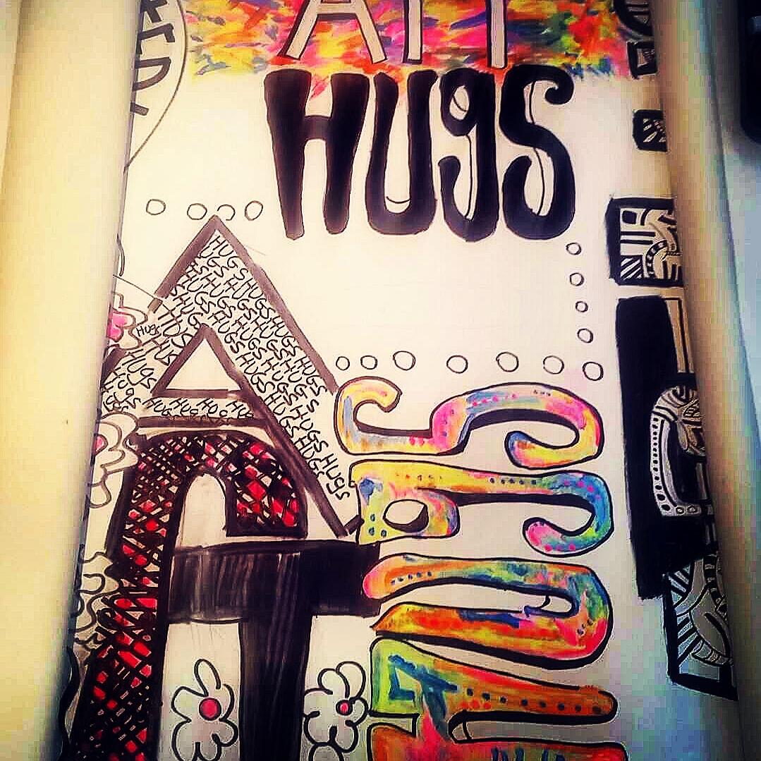 DottedLineProj's tweet photo. What do you know about #arthugs ? (Sneak peak from the studio) http://t.co/9esHqq1VLP
