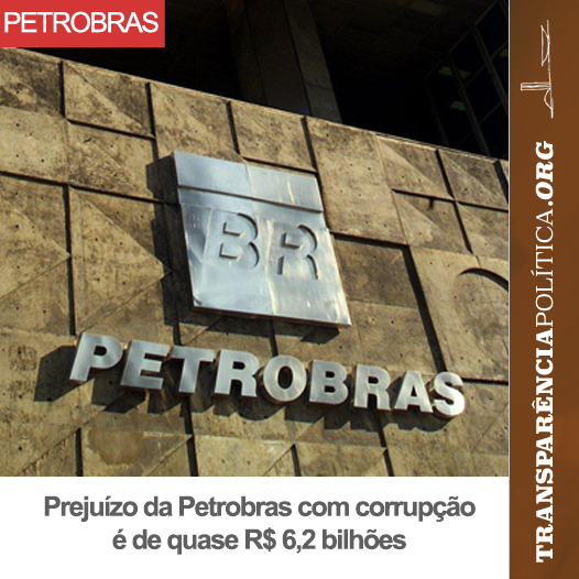 transppolitica's tweet photo. PETROLÃO: Prejuízo da Petrobras com corrupção é de quase R$ 6,2 bilhões. http://t.co/mMNpMjAEUR http://t.co/FLiRIh3P7V
