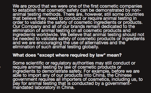 Damn its those wicked Chinesefolk. if you can't eat them, then mollest them? @MACcosmetics_ #nonanimaltesting